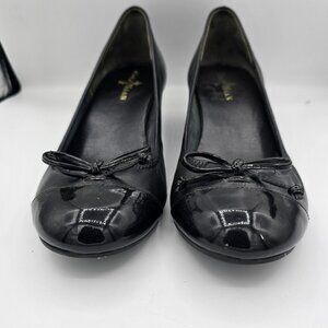 Cole Haan Nike Air Wedges w/ Bows Black 8